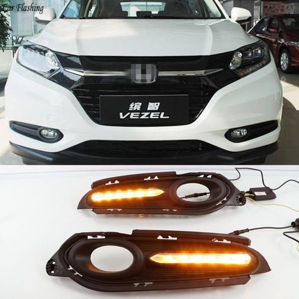 автомобиль мигающий 1 набор для hrv hrv 2014 2020 2020 led drl дневного света дневной свет с желтым сигнал поворота
автомобиль мигающий 1 набор для hrv hrv 2014 2020 2020 led drl дневного света дневной свет с желтым сигнал поворота