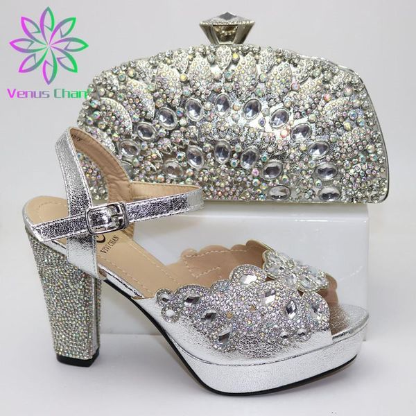 dress shoes 2021 fashion african design high heels and bag to match italian set in silver ladies party, Black
dress shoes 2021 fashion african design high heels and bag to match italian set in silver ladies party, Black