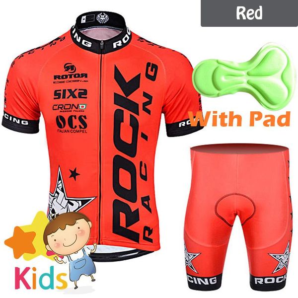 pro team cycling jersey sets for kids mtb ropa ciclismo riding wear chlidren's bicycle jersey clothing mountain bike wear boys, Black;blue
pro team cycling jersey sets for kids mtb ropa ciclismo riding wear chlidren's bicycle jersey clothing mountain bike wear boys, Black;blue