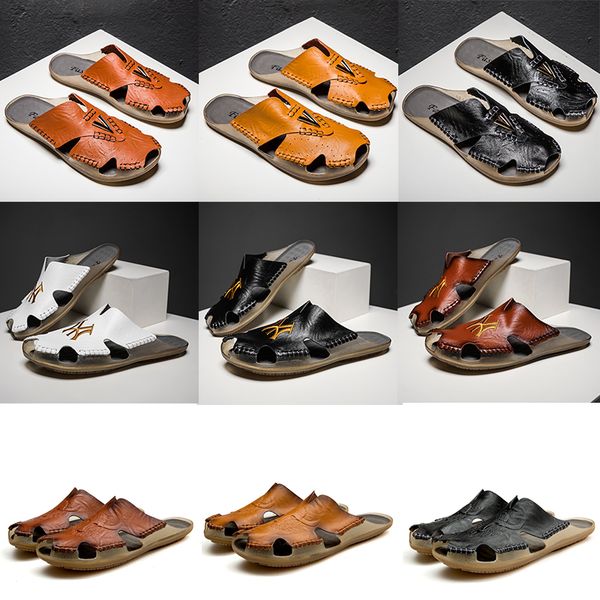 arizona designer luxury men summer crocodile pattern slippers mens mules loafers genuine leather flats sandals beach shoes large size 38-48, Black
arizona designer luxury men summer crocodile pattern slippers mens mules loafers genuine leather flats sandals beach shoes large size 38-48, Black