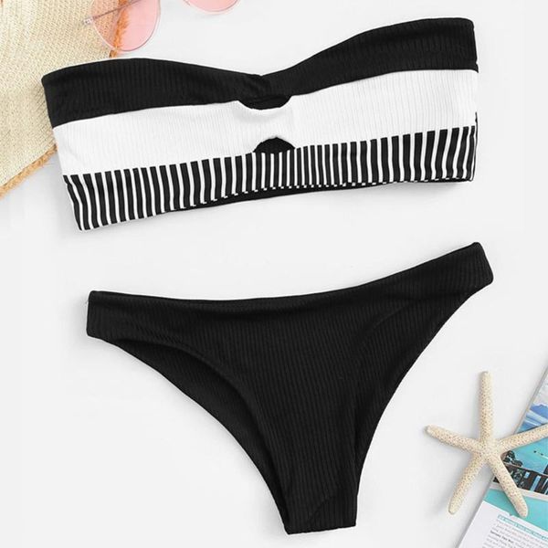 bandeau striped bikinis ribbed neon brazilian bikini push up swimming suit for women plus size swimwear cut out bathing suit1, White;black
bandeau striped bikinis ribbed neon brazilian bikini push up swimming suit for women plus size swimwear cut out bathing suit1, White;black