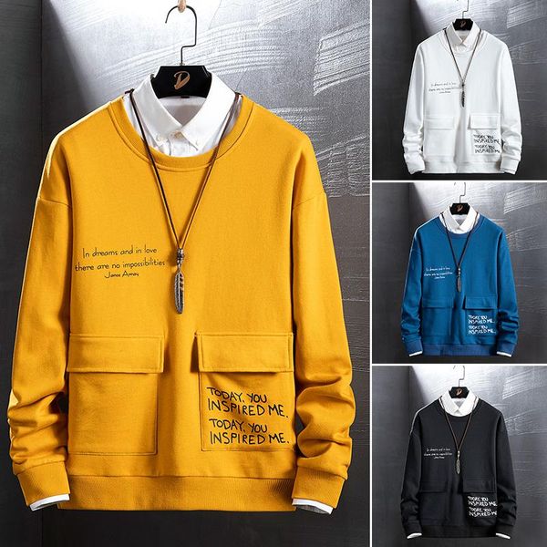 men's hoodies & sweatshirts men fashion crewneck autumn japanese streetwear for male hip hop casual, Black
men's hoodies & sweatshirts men fashion crewneck autumn japanese streetwear for male hip hop casual, Black
