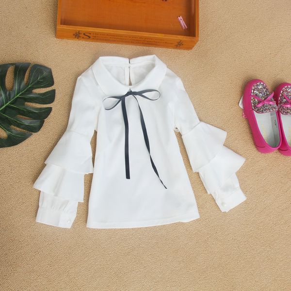new arrival spring chiffon white blouse for junior school student casual basic shirts toddler baby teenage bow clothes 13y lj200812, White;black
new arrival spring chiffon white blouse for junior school student casual basic shirts toddler baby teenage bow clothes 13y lj200812, White;black