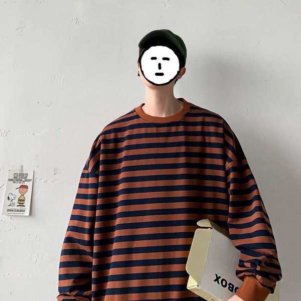 2021 new striped men hoodies autumn new fashion harajuku men's sweatshirts 4 colors man korean style casual pullovers xr4q, Black
2021 new striped men hoodies autumn new fashion harajuku men's sweatshirts 4 colors man korean style casual pullovers xr4q, Black
