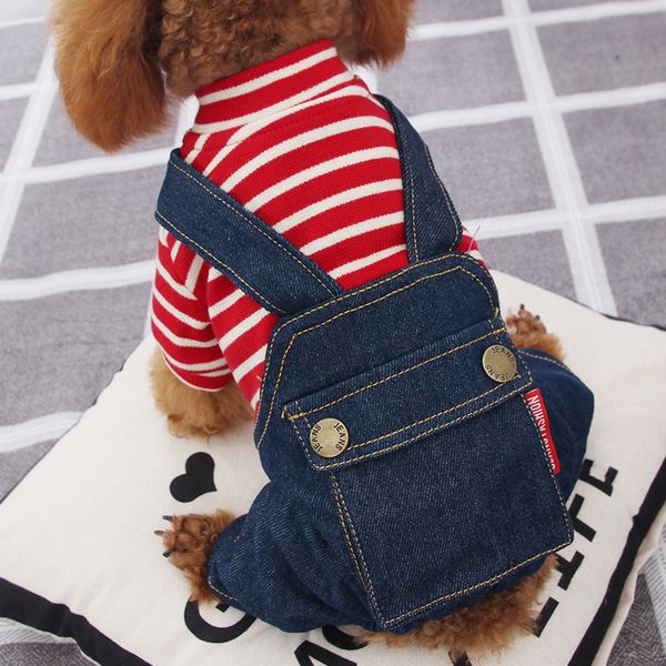autumn winter dog warm waistcoat pet dog vests coats pet dog clothes four-leg striped denim overalls
autumn winter dog warm waistcoat pet dog vests coats pet dog clothes four-leg striped denim overalls