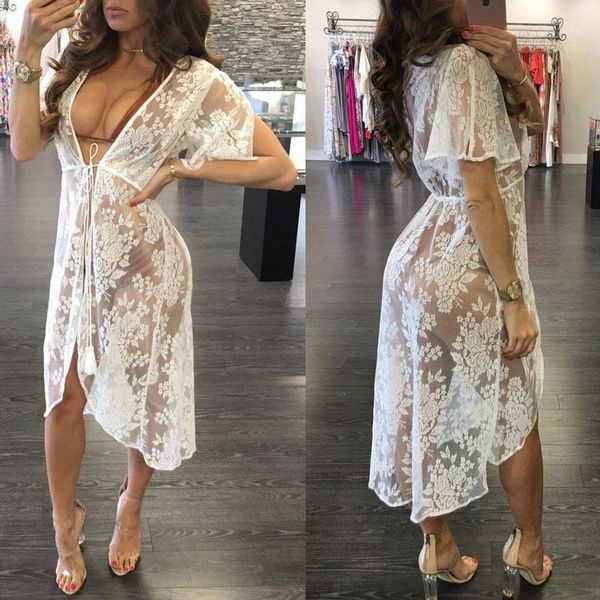 long lace beach cover up swim dress women beach dress bikini cover up swimwear women cover-up bikini swimsuit1, Black;red
long lace beach cover up swim dress women beach dress bikini cover up swimwear women cover-up bikini swimsuit1, Black;red