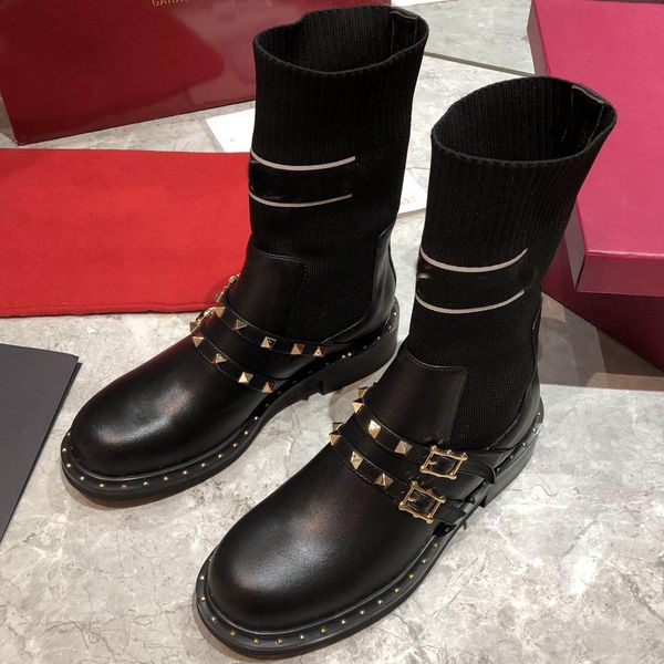 2020 fashion brand new genuine leather women short boots rivet winter boots designer shoes woman ankle boots, Black
2020 fashion brand new genuine leather women short boots rivet winter boots designer shoes woman ankle boots, Black