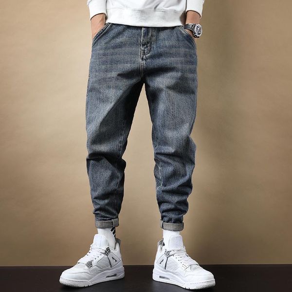 men's jeans hip hop straight baggy men retro blue cotton denim pants streetwear loose plus size trousers
men's jeans hip hop straight baggy men retro blue cotton denim pants streetwear loose plus size trousers