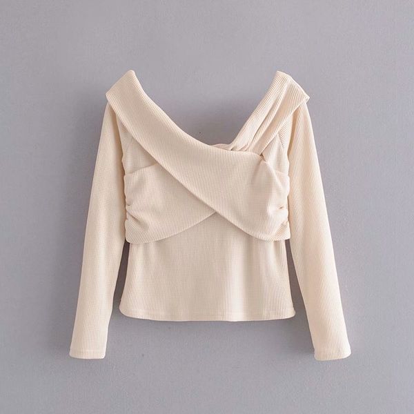2021 new fall europe and the united states women's long sleeve texture cross render unlined upper garment of female nbzj, Black;white
2021 new fall europe and the united states women's long sleeve texture cross render unlined upper garment of female nbzj, Black;white