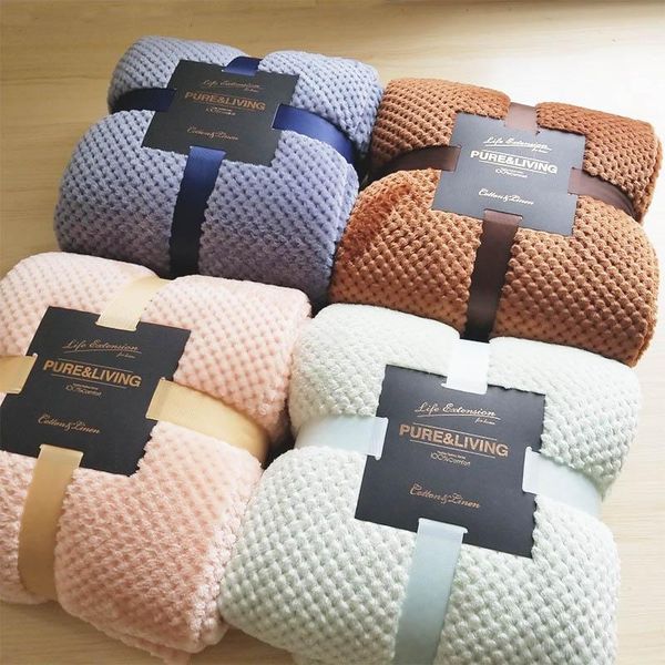 solid colors pineapple mesh flannel air condition blanket spring autumn office nap sofa travel children blankets bed sheet1
solid colors pineapple mesh flannel air condition blanket spring autumn office nap sofa travel children blankets bed sheet1