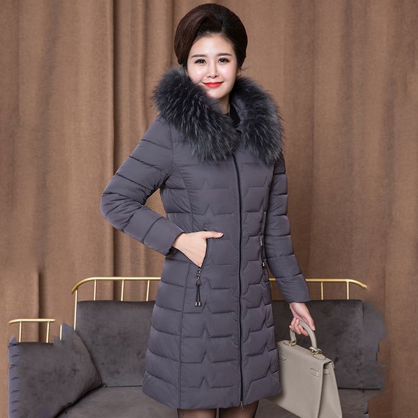 2021 newwomen's winter long jacket for women slim oversized thick office lady hooded fur collar warm female coats mujer inao, Black
2021 newwomen's winter long jacket for women slim oversized thick office lady hooded fur collar warm female coats mujer inao, Black