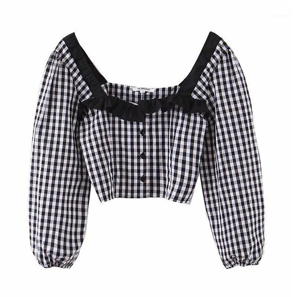 european american clothing women's shirts blouse 2020 summer new fang ling long sleeve lattice shirts female short a21451, White
european american clothing women's shirts blouse 2020 summer new fang ling long sleeve lattice shirts female short a21451, White