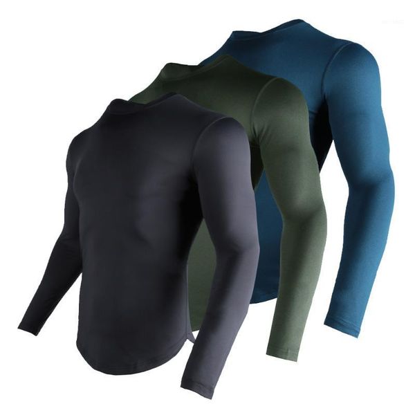 running jerseys spring men's t shirt fitness compression tight long sleeve training jogging gym clothing for men black1, Black;blue
running jerseys spring men's t shirt fitness compression tight long sleeve training jogging gym clothing for men black1, Black;blue