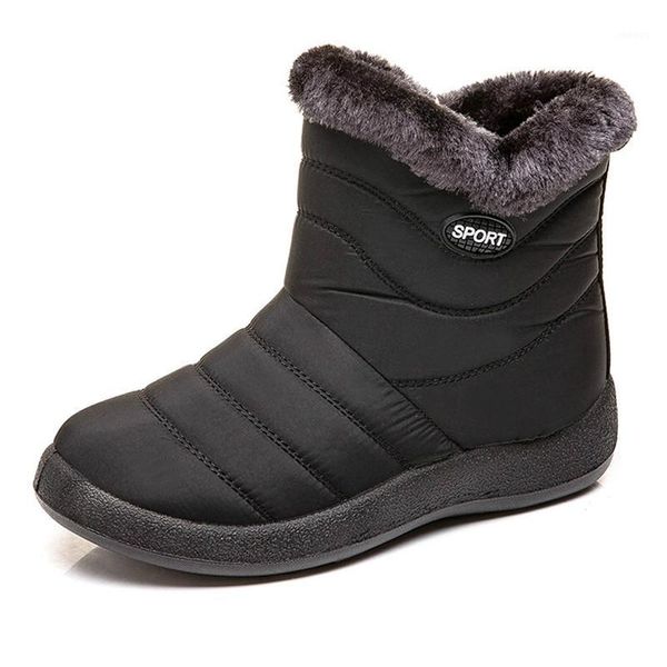 women winter boots woman snow boots plush light mother women's waterproof cloth cotton shoes woman botas1, Black
women winter boots woman snow boots plush light mother women's waterproof cloth cotton shoes woman botas1, Black