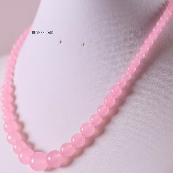 pendant necklaces without tags natural stones round beads pink crystal necklace 18" 1pcs re003, Silver
pendant necklaces without tags natural stones round beads pink crystal necklace 18" 1pcs re003, Silver