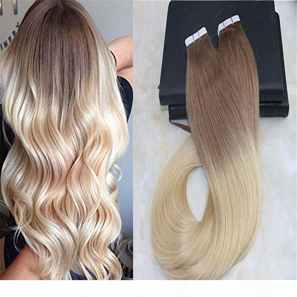 клей в волосе ombre extensions ленте на бразильском волос remy исчезающего цвет светло-коричневого # 6 в bleach blonde # 613 dip dye цвет ут, Black
клей в волосе ombre extensions ленте на бразильском волос remy исчезающего цвет светло-коричневого # 6 в bleach blonde # 613 dip dye цвет ут, Black