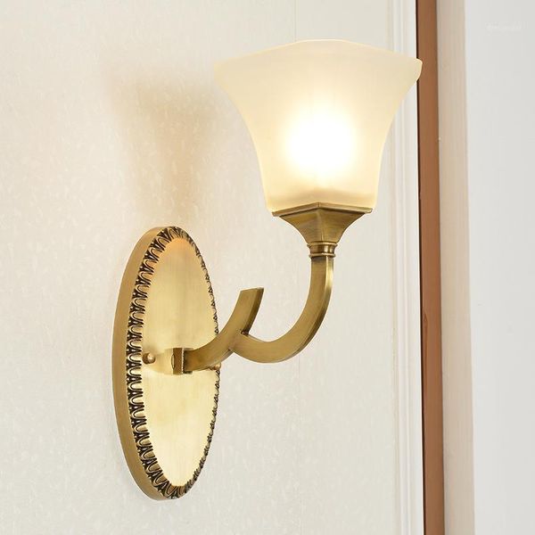 american country full copper wall lamp bedside lamp contracted sitting room corridor wall 6641 stairs1
american country full copper wall lamp bedside lamp contracted sitting room corridor wall 6641 stairs1