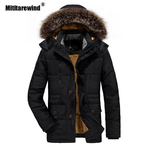 -15 degree winter jacket men parkas fleece thicken coat fur hooded collar snow overcoat men clothing wool liner parka coat men 201028, Black
-15 degree winter jacket men parkas fleece thicken coat fur hooded collar snow overcoat men clothing wool liner parka coat men 201028, Black