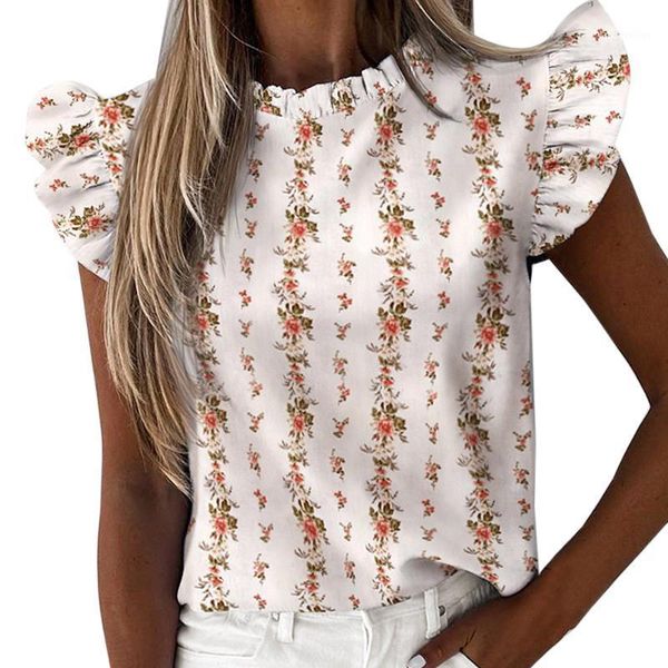women's t-shirt 2021 women t-shirts casual printed tee summer female t shirt short sleeve for clothing ruffle 1, White
women's t-shirt 2021 women t-shirts casual printed tee summer female t shirt short sleeve for clothing ruffle 1, White