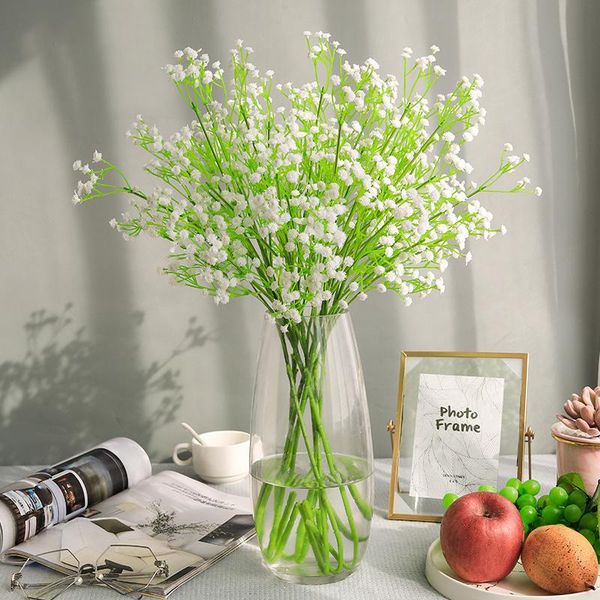 decorative flowers & wreaths 1pc diy artificial gypsophila pp flower bouquet decoration wedding home with vase resin art
decorative flowers & wreaths 1pc diy artificial gypsophila pp flower bouquet decoration wedding home with vase resin art