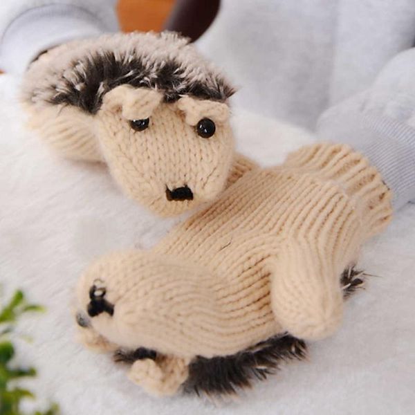 Cartoon Hedgehog Gloves Winter Warm Knitted Lovely Korean Style Jacquard All-Match Fashion Women Thicken Accessories Gloves, Blue;gray
Cartoon Hedgehog Gloves Winter Warm Knitted Lovely Korean Style Jacquard All-Match Fashion Women Thicken Accessories Gloves, Blue;gray