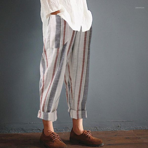 striped cotton high waist women's harem pants plus size 5xl loose trousers for women 2020 summer spring vinage women pantlaton1, Black;white
striped cotton high waist women's harem pants plus size 5xl loose trousers for women 2020 summer spring vinage women pantlaton1, Black;white