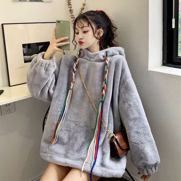 2021 wholesale female sweatshirt imitation stuffed lamb fall and winter new students loose little fresh drawstring jacket g0cb, Black
2021 wholesale female sweatshirt imitation stuffed lamb fall and winter new students loose little fresh drawstring jacket g0cb, Black