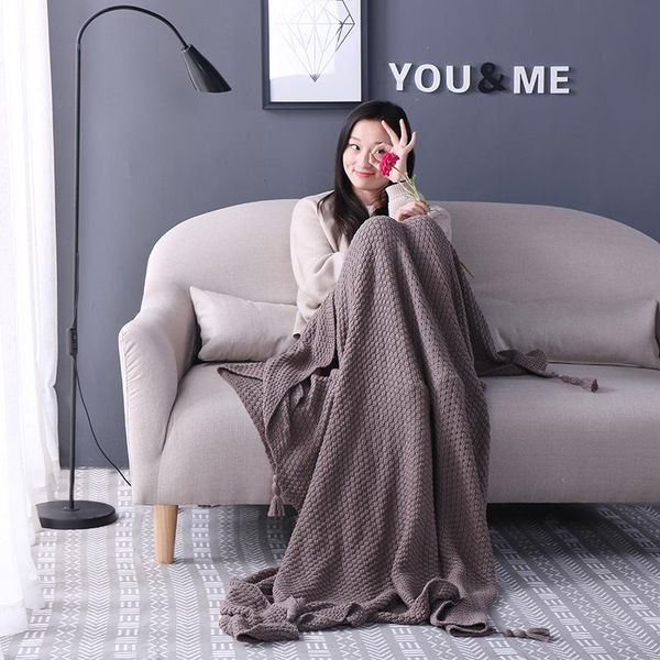home office knitted blanket for rest nap baby sleeping plaid bedspread travel picnic comforter
home office knitted blanket for rest nap baby sleeping plaid bedspread travel picnic comforter