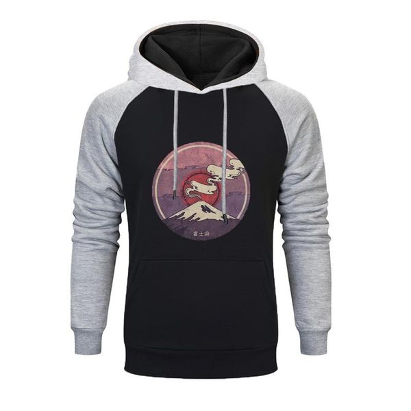 fashion japan autumn raglan hoodie mount fuji personality japanese hoodies men's funny sweatshirts winter casual streetwear, Black 
fashion japan autumn raglan hoodie mount fuji personality japanese hoodies men's funny sweatshirts winter casual streetwear, Black