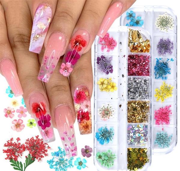 nail stickers real natural dried flowers nail art kit supplies 3d applique nail decoration sequins glitter decal bbyjys lipper, Black
nail stickers real natural dried flowers nail art kit supplies 3d applique nail decoration sequins glitter decal bbyjys lipper, Black