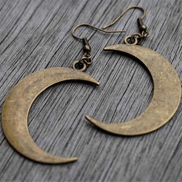 big crescent moon bronze long earrings mystic gothic jewelry wiccan moon phase witchy goddess women fashion gift 2020 new r, Silver
big crescent moon bronze long earrings mystic gothic jewelry wiccan moon phase witchy goddess women fashion gift 2020 new r, Silver