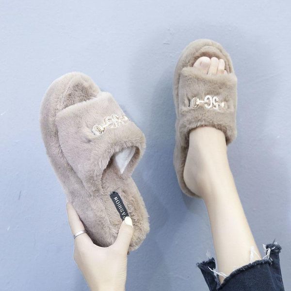 fashion women slippers winter platform shoes home slippers woman indoor fur warm soft slip on autumn female short plush shoes, Black
fashion women slippers winter platform shoes home slippers woman indoor fur warm soft slip on autumn female short plush shoes, Black