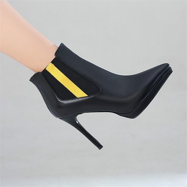 pxelena роскошные женщины платье партии дата evening boots stiletto высокие каблуки sexy натуральная кожа ботильоны осень зима обувь 41, Black
pxelena роскошные женщины платье партии дата evening boots stiletto высокие каблуки sexy натуральная кожа ботильоны осень зима обувь 41, Black