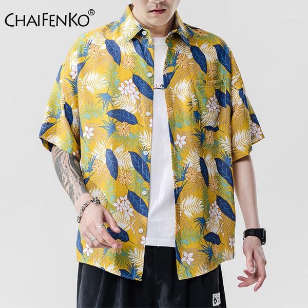 chaifenko 2020 new summer fashion floral loose short sleeve men shirts holiday beach hawaiian leisure shirts men plus size1, White;black
chaifenko 2020 new summer fashion floral loose short sleeve men shirts holiday beach hawaiian leisure shirts men plus size1, White;black