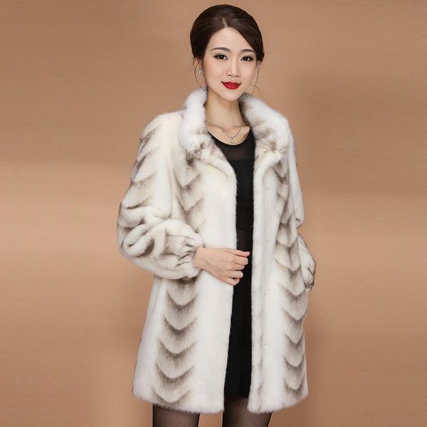 women's fur & faux 2021 winter women coat mink slim white thick warm jacket plus size ladies coats long overcoat, Black
women's fur & faux 2021 winter women coat mink slim white thick warm jacket plus size ladies coats long overcoat, Black