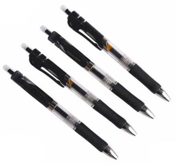 0.5mm Press Gel Pen Red/blue/black Ink Nose Pen Replace Ink Office School Stati Bbydmk Sport777