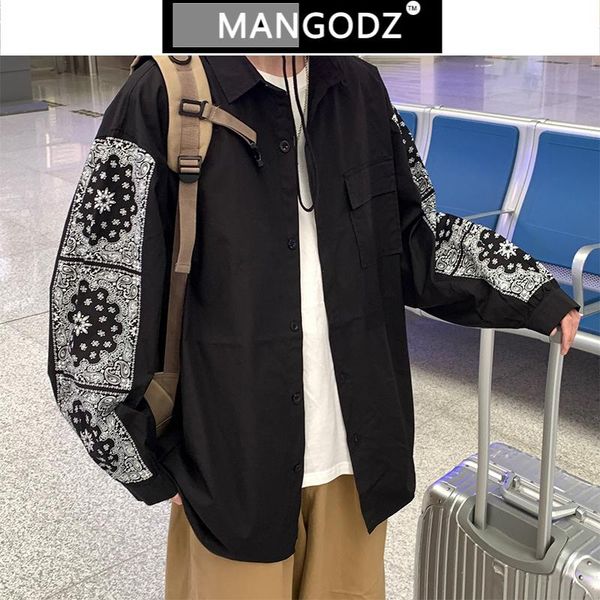 men's print long sleeve shirts 2021 spring lantern sleeve shirt for male harajuku hip hop casual streetwear chemise homme, White;black
men's print long sleeve shirts 2021 spring lantern sleeve shirt for male harajuku hip hop casual streetwear chemise homme, White;black