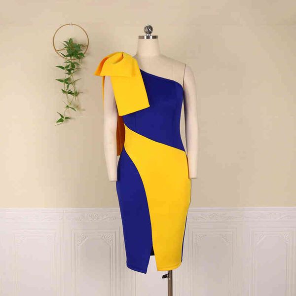 casual dresses women bodycon party one shoulder bowtie blue yellow patchwork irregular sheath event lady african autumn night out kkfq, Black;gray
casual dresses women bodycon party one shoulder bowtie blue yellow patchwork irregular sheath event lady african autumn night out kkfq, Black;gray