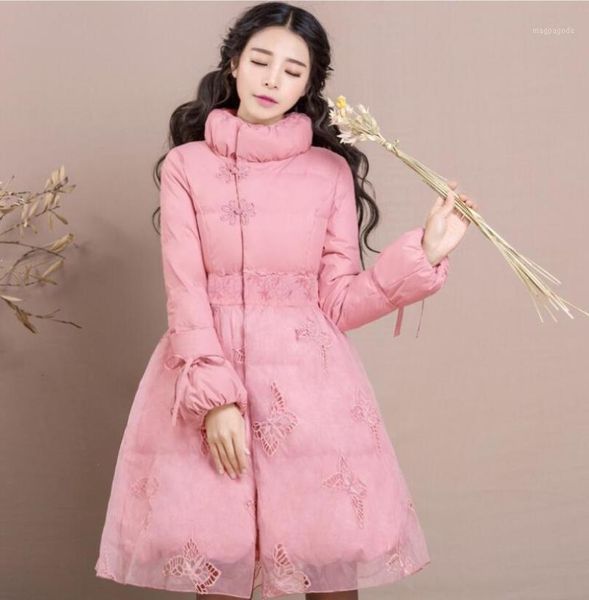 2019 autumn winter down jacket coat women embroidery slim down parkas girls students sweet pink coats duck overcoat p14501, Black
2019 autumn winter down jacket coat women embroidery slim down parkas girls students sweet pink coats duck overcoat p14501, Black