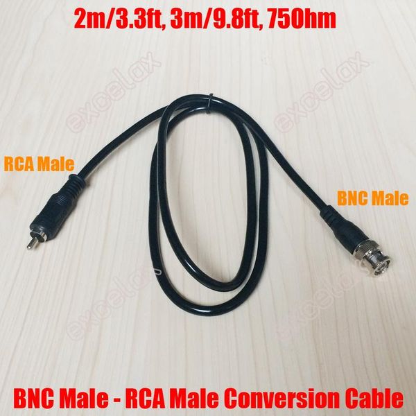 other cctv cameras 2m 6.6ft / 3m 9.8ft bnc male to rca jack video conversion cable 75ohm coaxial av adapter for surveillance
other cctv cameras 2m 6.6ft / 3m 9.8ft bnc male to rca jack video conversion cable 75ohm coaxial av adapter for surveillance