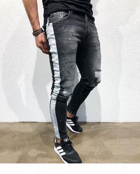 summer new men casual denim hole jeans pants hip hop long pants black skinny jeans s-3xl, Blue
summer new men casual denim hole jeans pants hip hop long pants black skinny jeans s-3xl, Blue