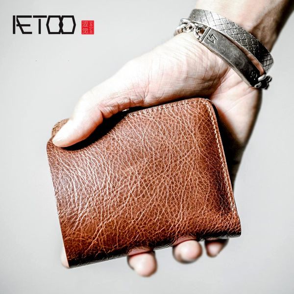 hbp aetoo leather simple wallet, handmade head layer cowhide wallet, male literary retro short wallet, Red;black
hbp aetoo leather simple wallet, handmade head layer cowhide wallet, male literary retro short wallet, Red;black