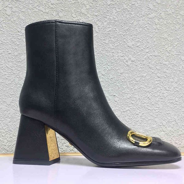quality womens heeled ankle boots winter button genuine leather square toes shoes boot 7.5cm high heel coarse heels shoe sequined, Black
quality womens heeled ankle boots winter button genuine leather square toes shoes boot 7.5cm high heel coarse heels shoe sequined, Black