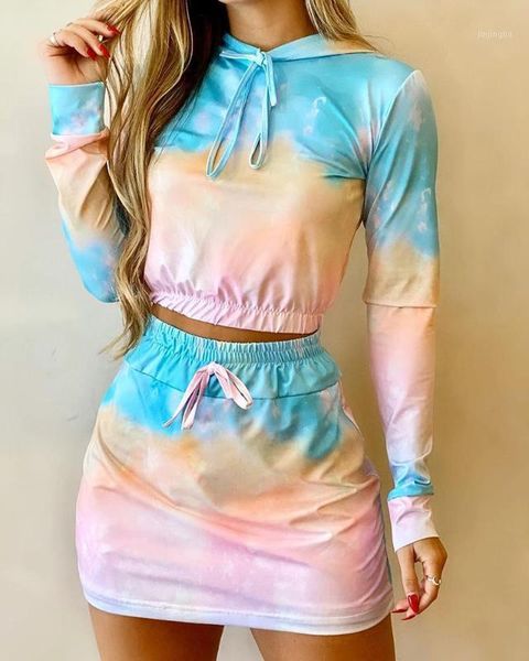2020 women autumn tie dye short hoodie skirt set casual coat two pieces set fashion tie dye hooded crop hoodies skirt1, Gray
2020 women autumn tie dye short hoodie skirt set casual coat two pieces set fashion tie dye hooded crop hoodies skirt1, Gray
