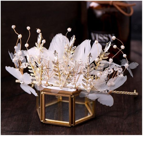 haimeikang light pink bride wedding crown feather tulle butterfly adorn pearl rhinestone headband banquet tiara ha qylpaf
haimeikang light pink bride wedding crown feather tulle butterfly adorn pearl rhinestone headband banquet tiara ha qylpaf