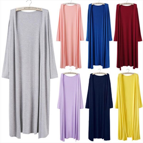 korean 2019 womens casual long modal cotton sweater cardigan soft comfortable strong simple solid size loose thin cardigan, White;black
korean 2019 womens casual long modal cotton sweater cardigan soft comfortable strong simple solid size loose thin cardigan, White;black