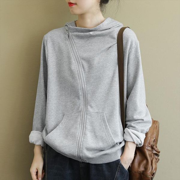 new arrival spring arts style women long sleeve loose hooded hoodies all matched casual solid oversized hoody ladies jacket s589, Black
new arrival spring arts style women long sleeve loose hooded hoodies all matched casual solid oversized hoody ladies jacket s589, Black