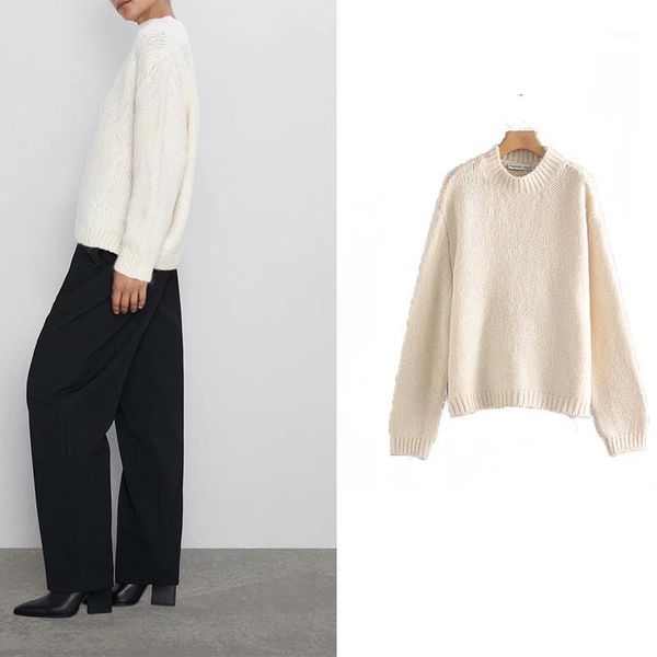 2019 autumn o neck loose oversize sweater knitted long sleeve pullover pull femme winter clothes pullovers chic 1, White;black
2019 autumn o neck loose oversize sweater knitted long sleeve pullover pull femme winter clothes pullovers chic 1, White;black