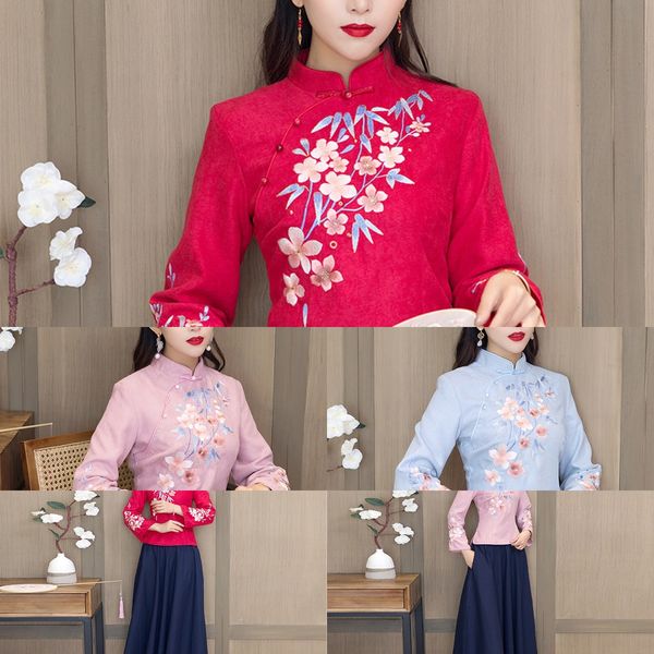 cheongsam tea dress chinese autumn coat national jacket winter 2019 national style tang dress women's improved tang suit wkwik wkwik, Black;gray
cheongsam tea dress chinese autumn coat national jacket winter 2019 national style tang dress women's improved tang suit wkwik wkwik, Black;gray