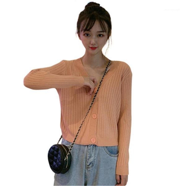 women's sweaters autumn winter 2020 fashionable casual v-neck cardigans single breasted loose solid multi colors ladies pz32741, White
women's sweaters autumn winter 2020 fashionable casual v-neck cardigans single breasted loose solid multi colors ladies pz32741, White